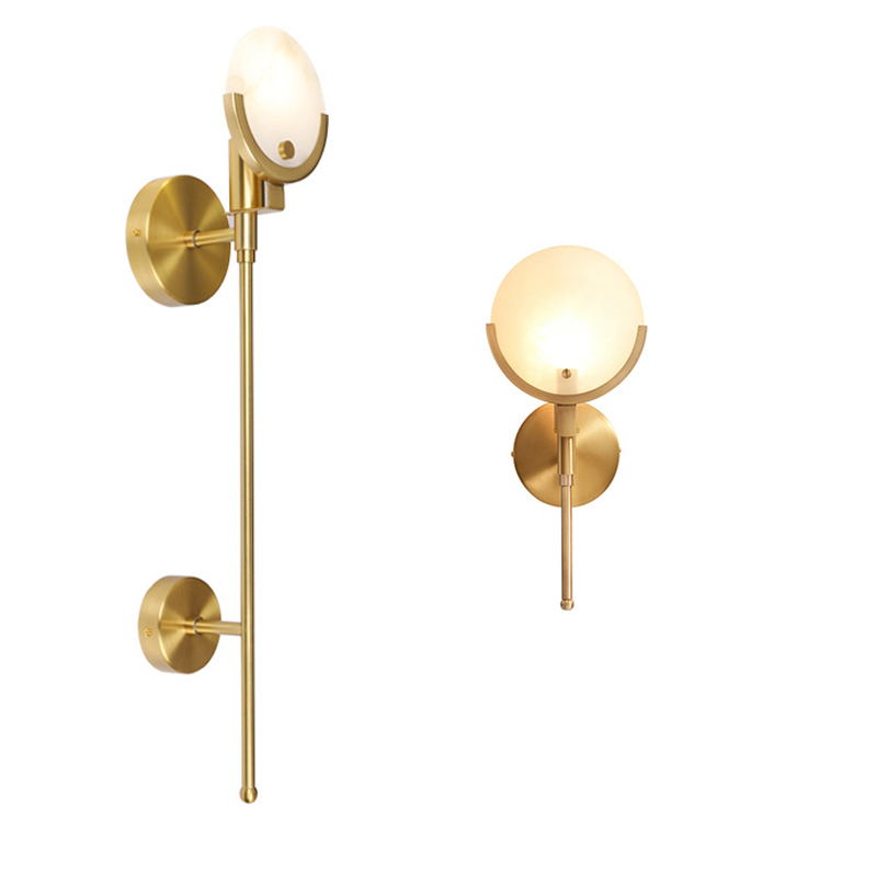 Luxury Gold - Ring Resin Wall Lamp: Illuminate Space with Artistic Aesthetics