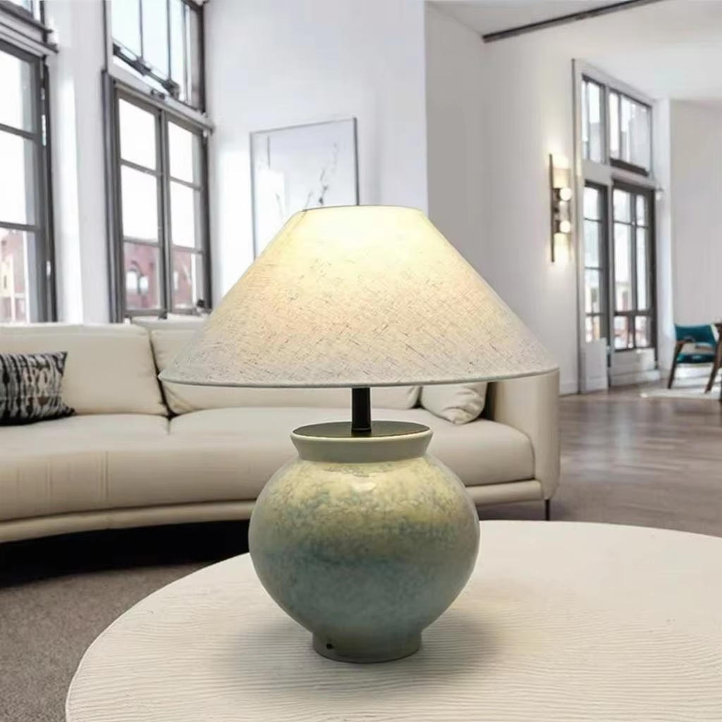 USA Home Table Lamps Wabi - Sabi Ceramic Table Lamp | 400mm Shade