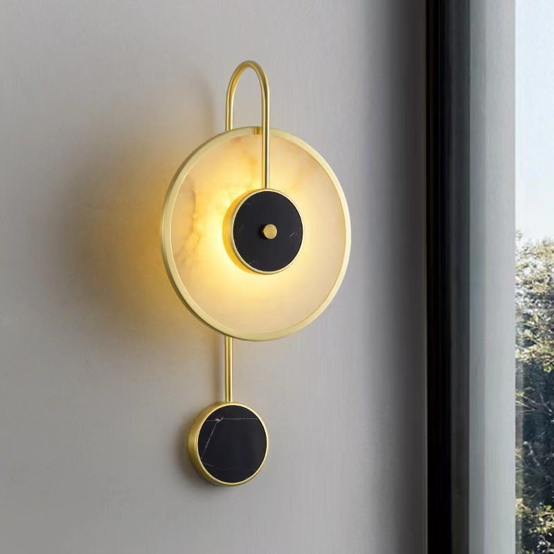Modern Minimalist Wall Lamp with 7W LED Light