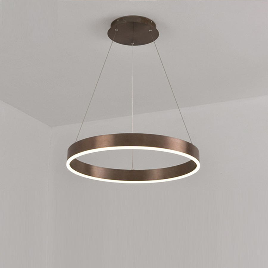 Elevate Spaces with Home Time Lamps' Modern Circular LED Chandelier