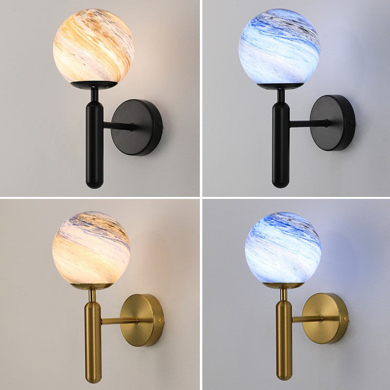 Modern Minimalist Globe Wall Lamp: Elevate Your Space with Celestial - Inspired Lighting