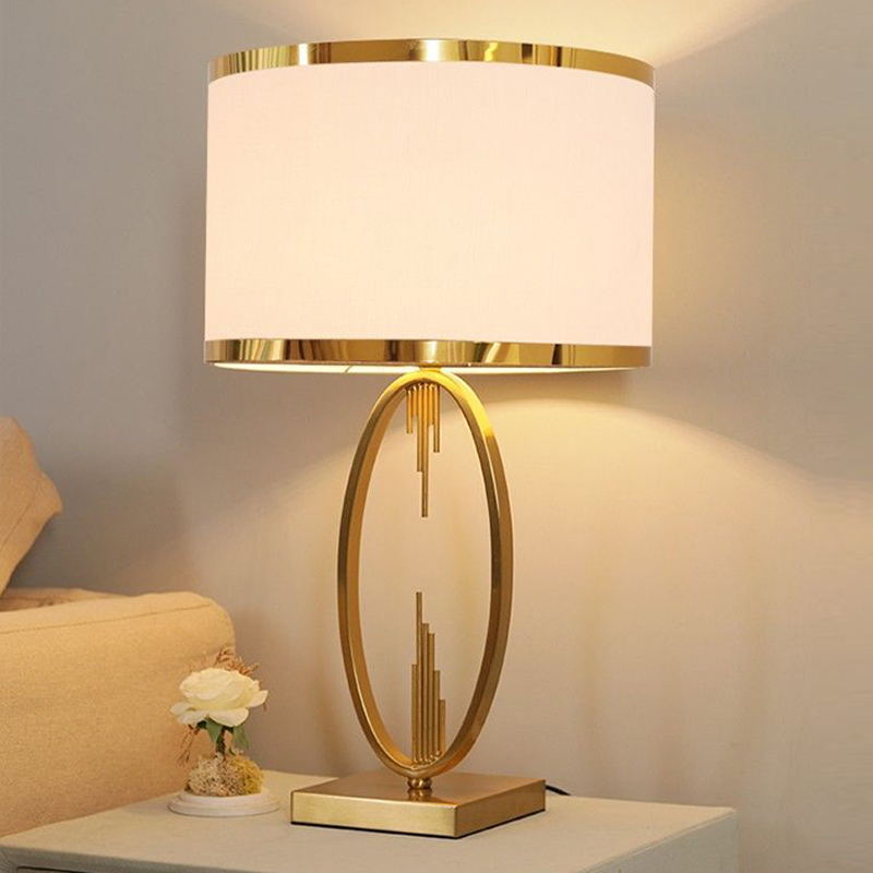 Modern Gold Metal Table Lamp