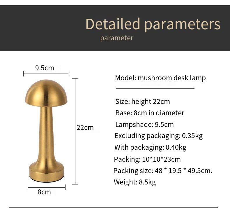 Add a Touch of Whimsy with Mushroom - Shaped Desk Lamps: Perfect for Any Space