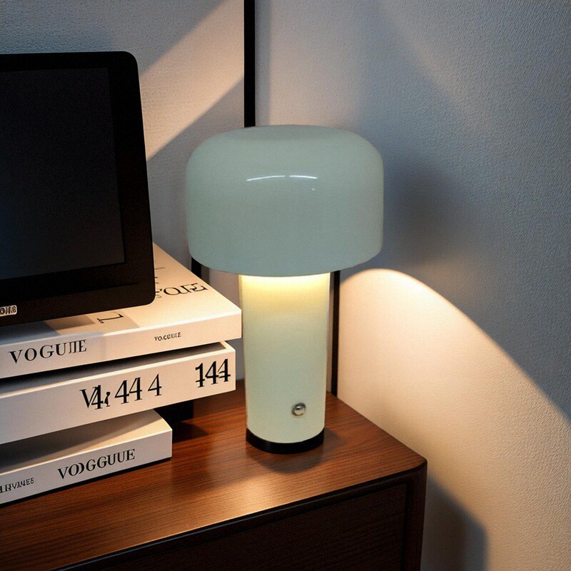 Portable Rechargeable Metal Desk Lamp: 5V 7W, 3 - Color Dimmable, Built - in Battery