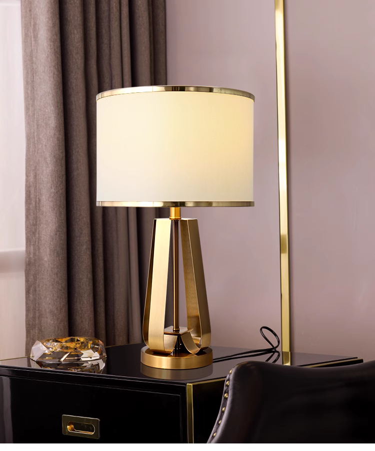 Modern Fabric Shade Table Lamp