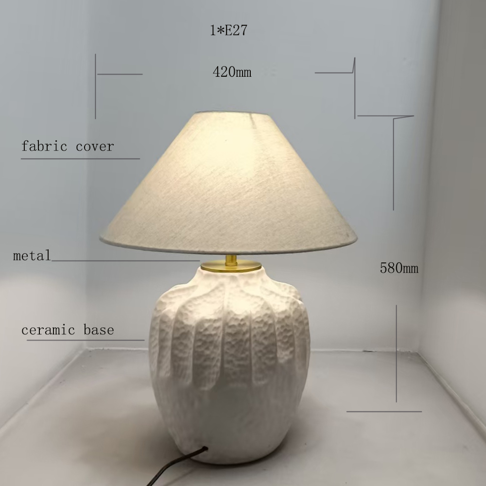 Handmade Ceramic Table Lamp