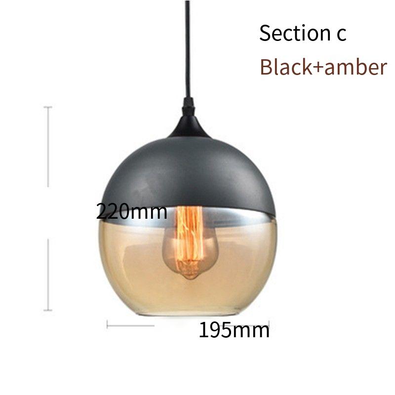 Industrial - Retro Glass Chandeliers: Blend Vintage Charm with Modern Spaces
