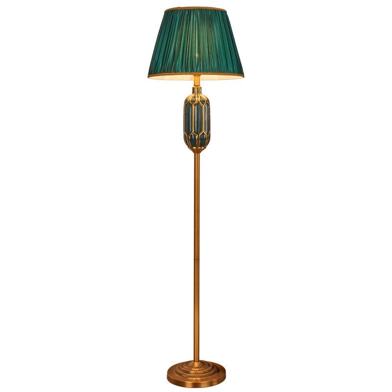 Elegant Ceramic & Electroplated Iron Floor Lamp Series