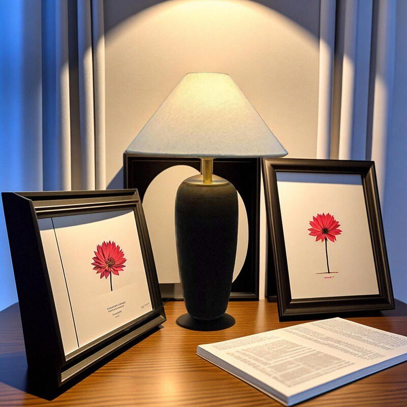 Ceramic - Base Table Lamp with 350mm Fabric Shade
