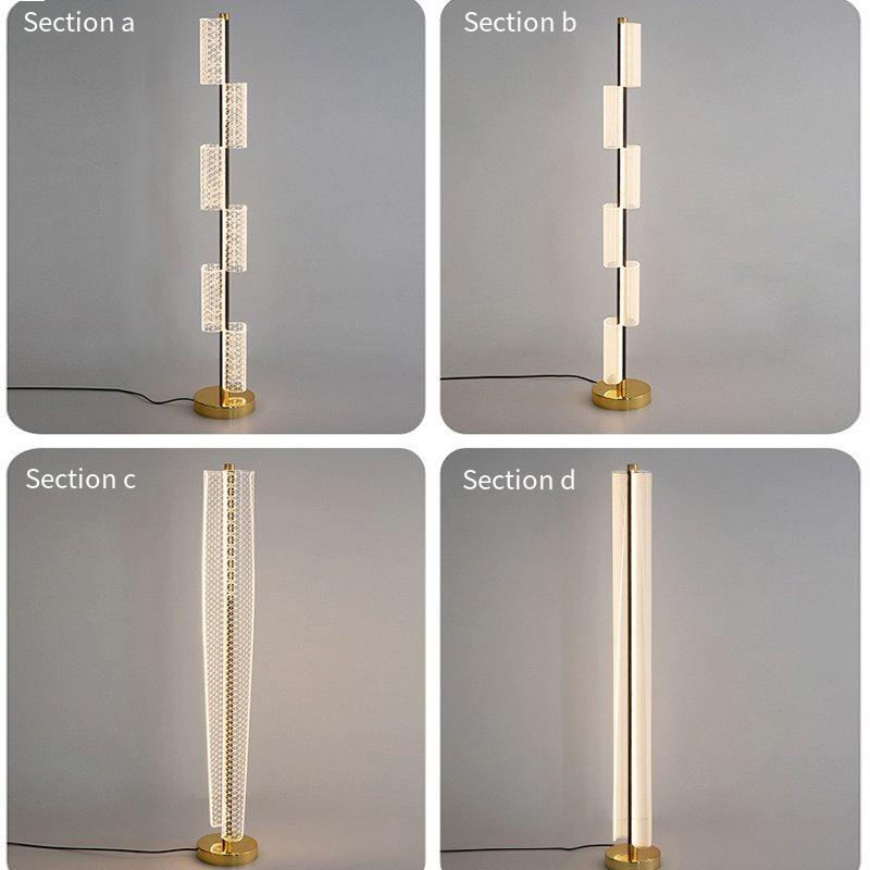 Modern Minimalist Floor Lamp: Illuminating Exquisite Small Spaces
