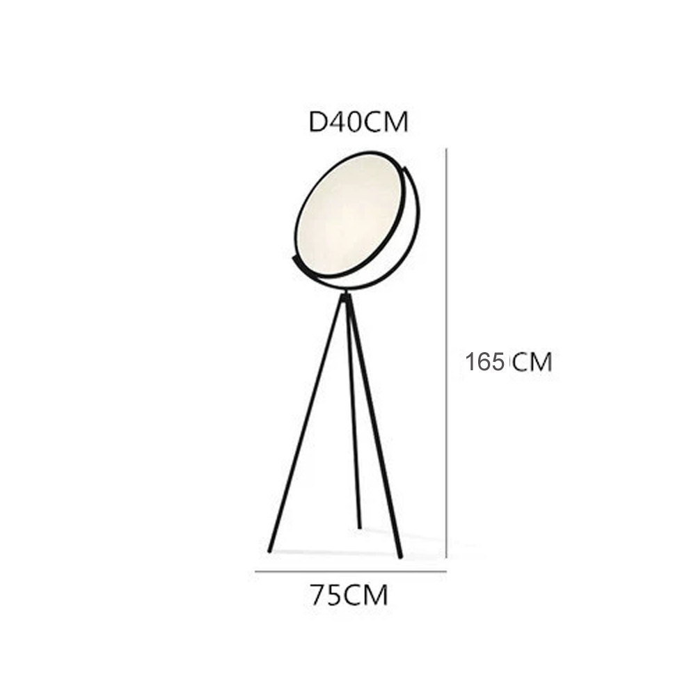 Minimalist Tripod Floor Lamp - Modern Home Lighting