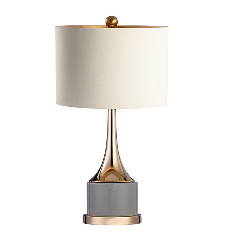 Gold - Toned Table Lamp: Elevate Home Aesthetics with Elegant Design