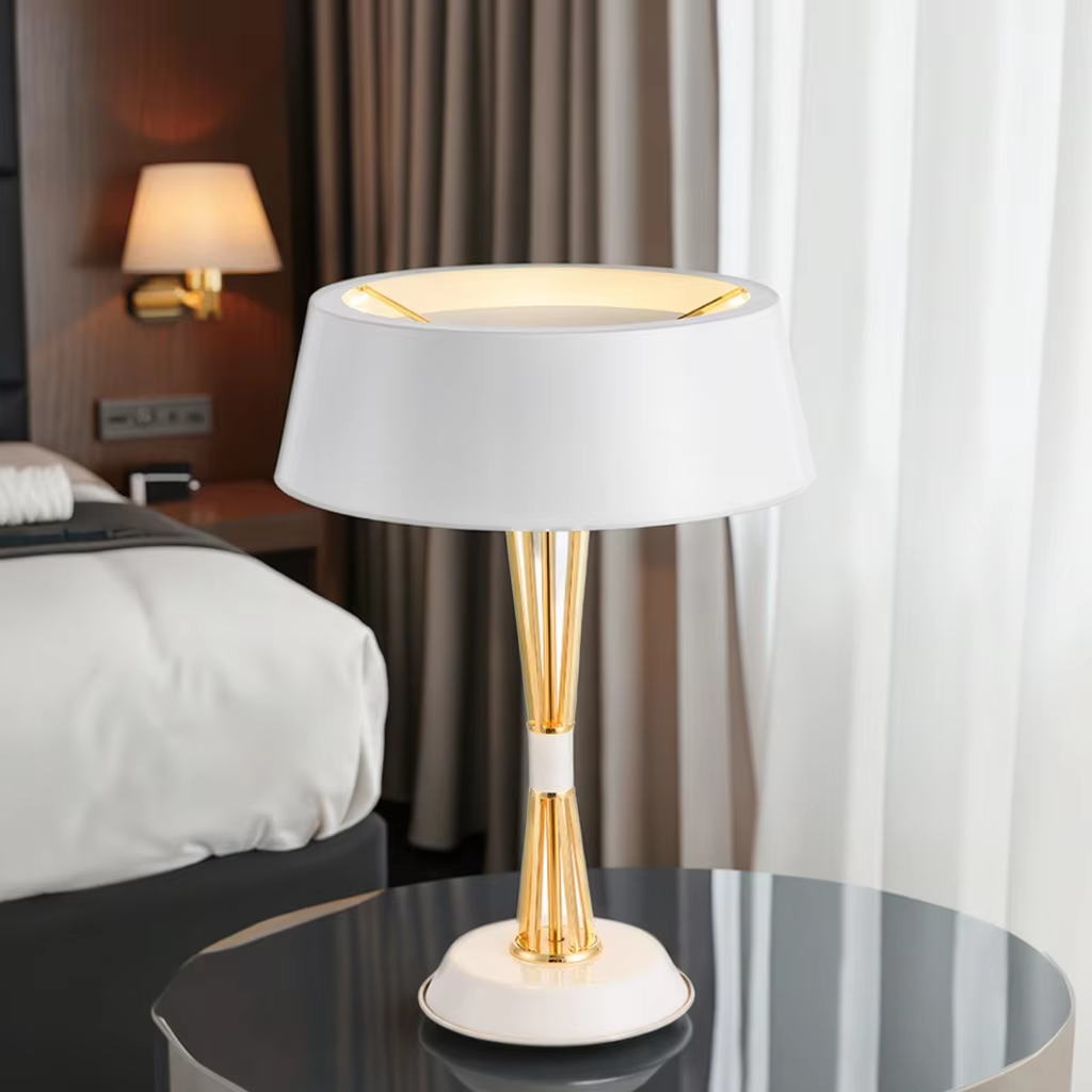 Black Gold Luxury Table Lamp: Elevate Home Elegance with Timeless Design
