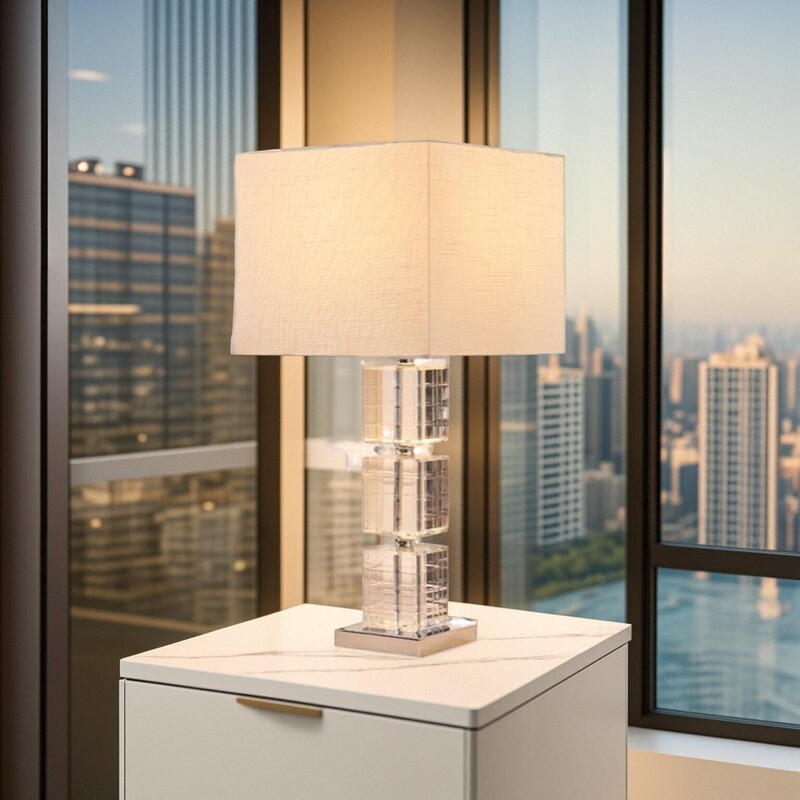 Luxury Crystal Column Table Lamp: An Elegant Lighting Choice to Redefine Spaces