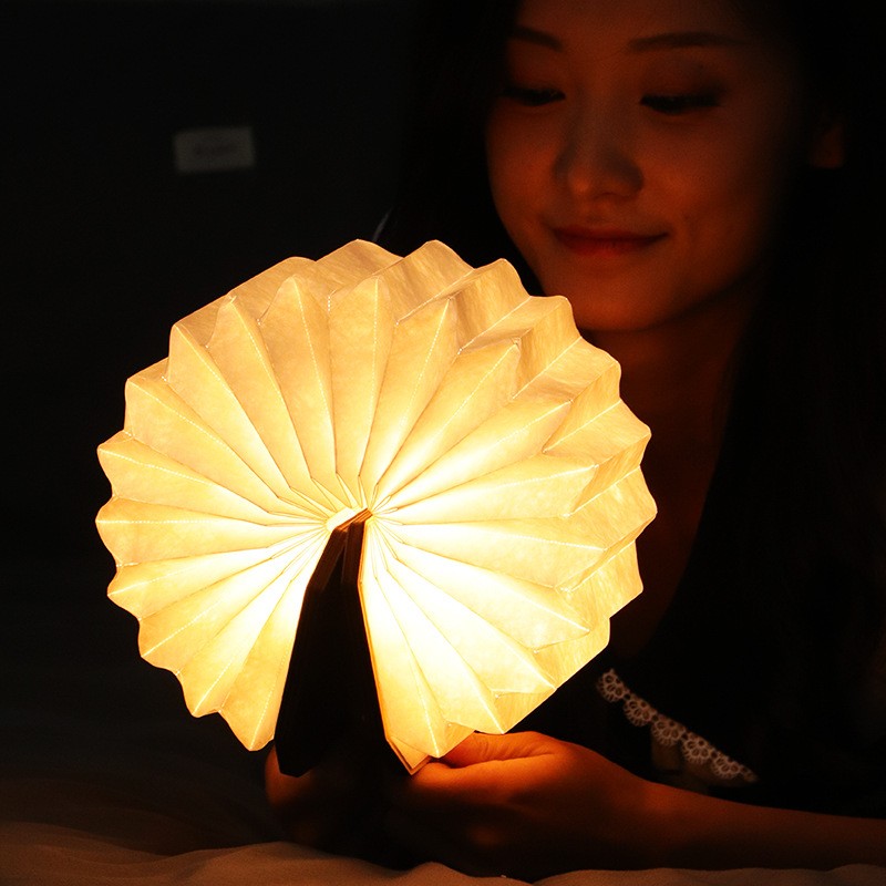 Romantic Foldable Organ Lamp with Warm Light