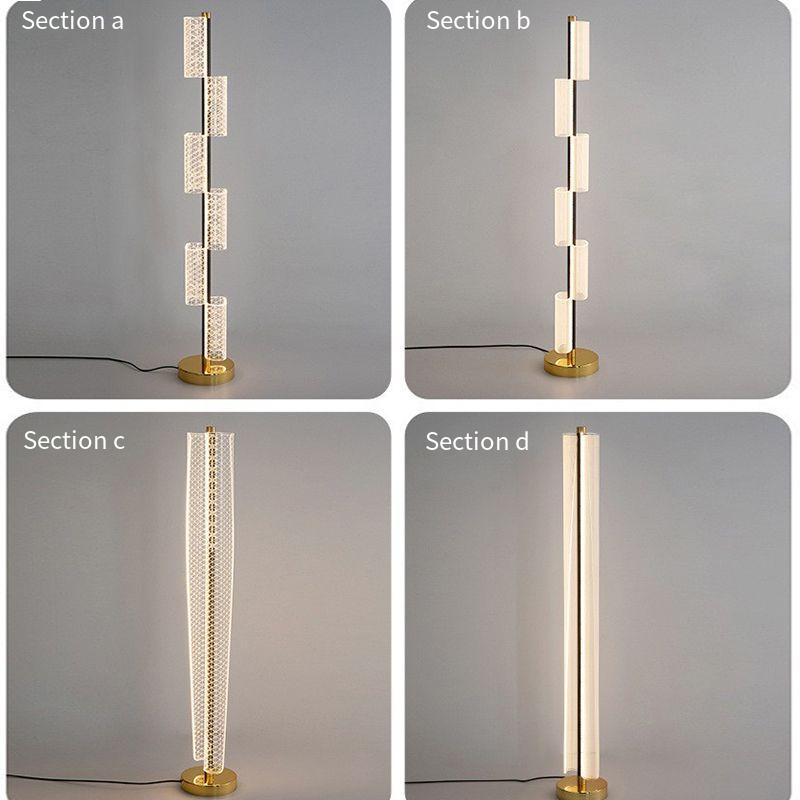 Modern Minimalist Floor Lamp: Illuminating Exquisite Small Spaces