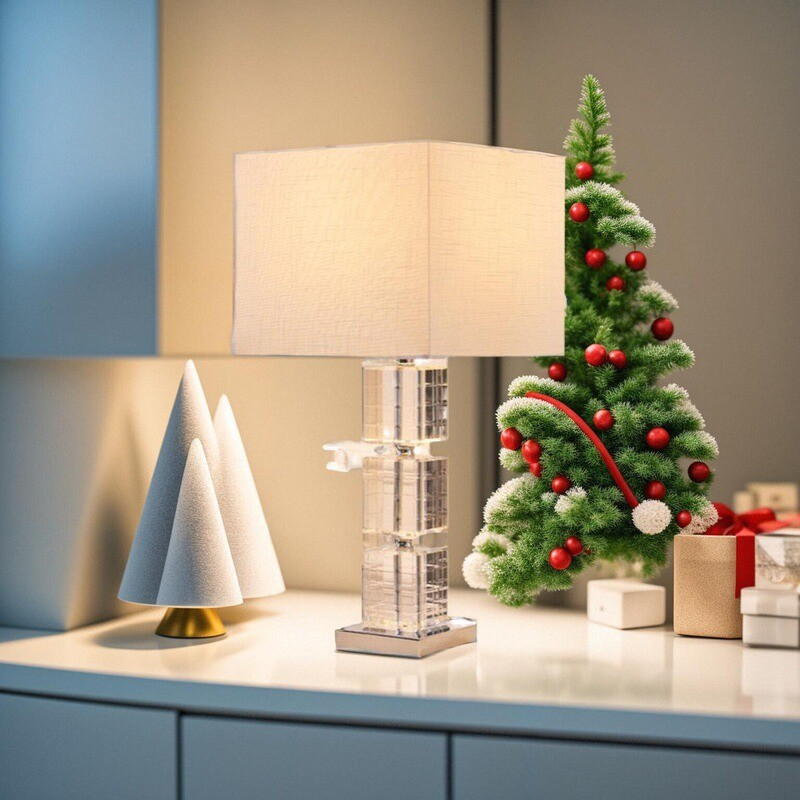 Luxury Crystal Column Table Lamp: An Elegant Lighting Choice to Redefine Spaces