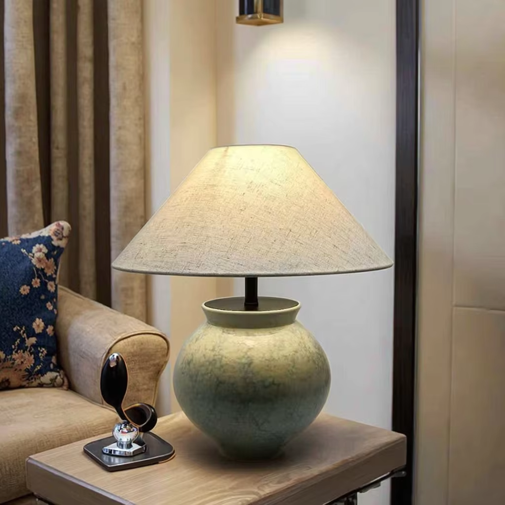USA Home Table Lamps Wabi - Sabi Ceramic Table Lamp | 400mm Shade