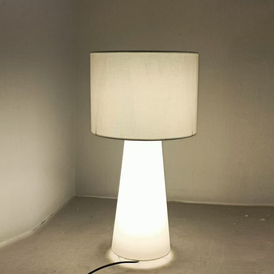 20W LED Fabric Table Lamp: Minimalist Design for Cozy Home Lighting