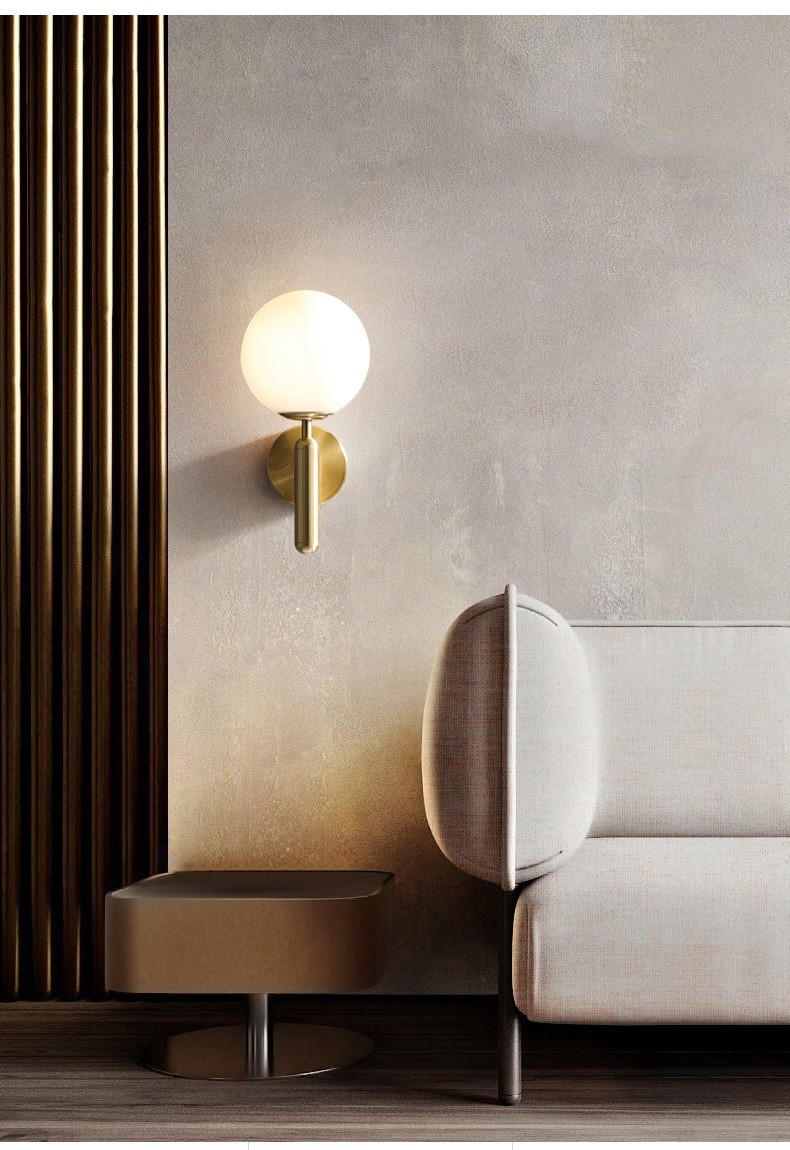 Modern Minimalist Globe Wall Lamp: Elevate Your Space with Celestial - Inspired Lighting