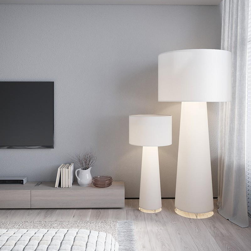 Modern Minimalist Fabric Lamps: Creating Soft - Ambiance Spaces