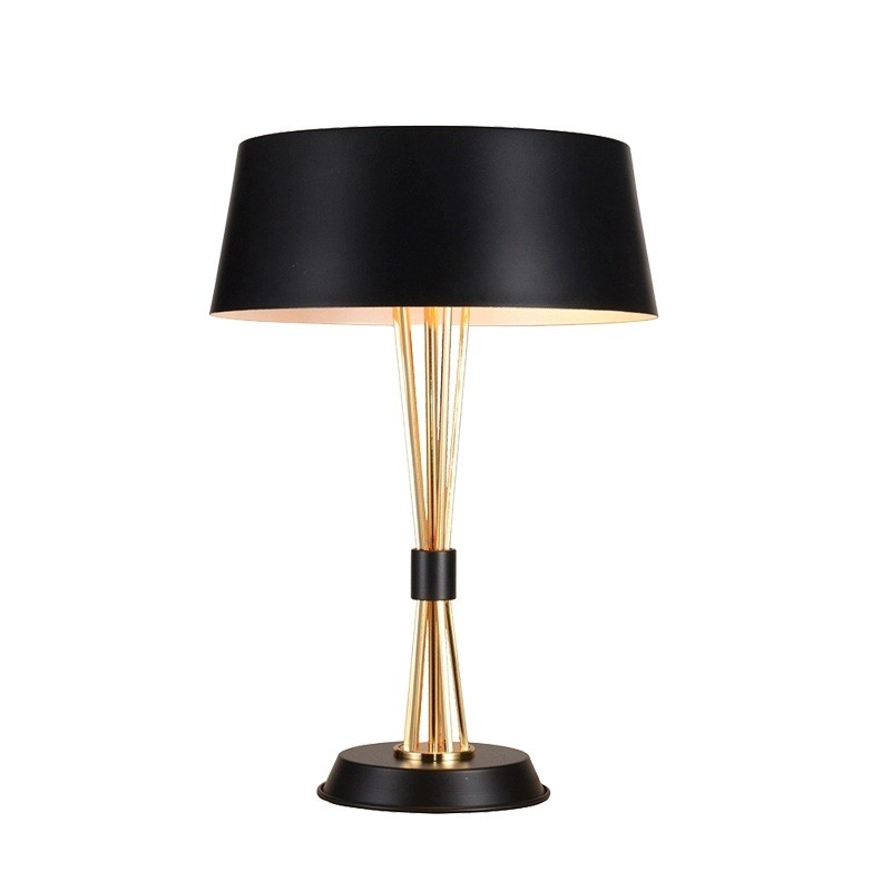 Black Gold Luxury Table Lamp: Elevate Home Elegance with Timeless Design