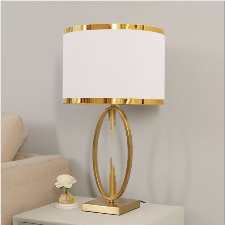 Modern Gold Metal Table Lamp