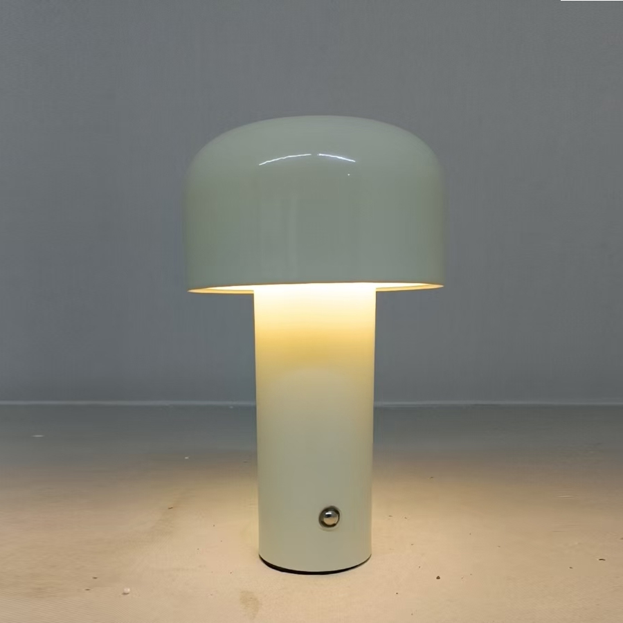 Portable Rechargeable Metal Desk Lamp: 5V 7W, 3 - Color Dimmable, Built - in Battery