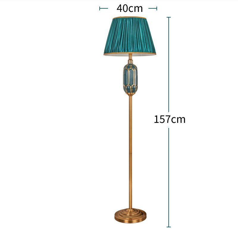 Elegant Ceramic & Electroplated Iron Floor Lamp Series