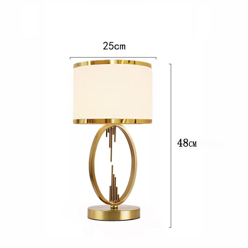Modern Gold Metal Table Lamp