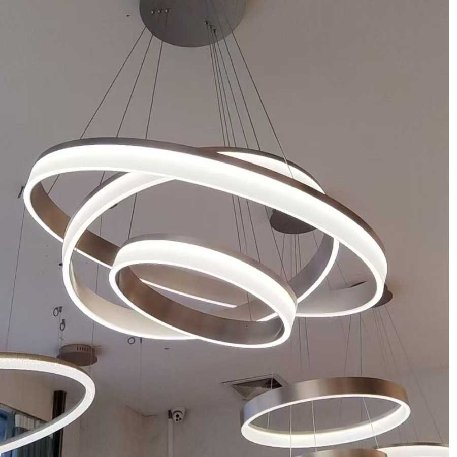 Modern Circular - Ring LED Chandelier: Redefining Spatial Aesthetics