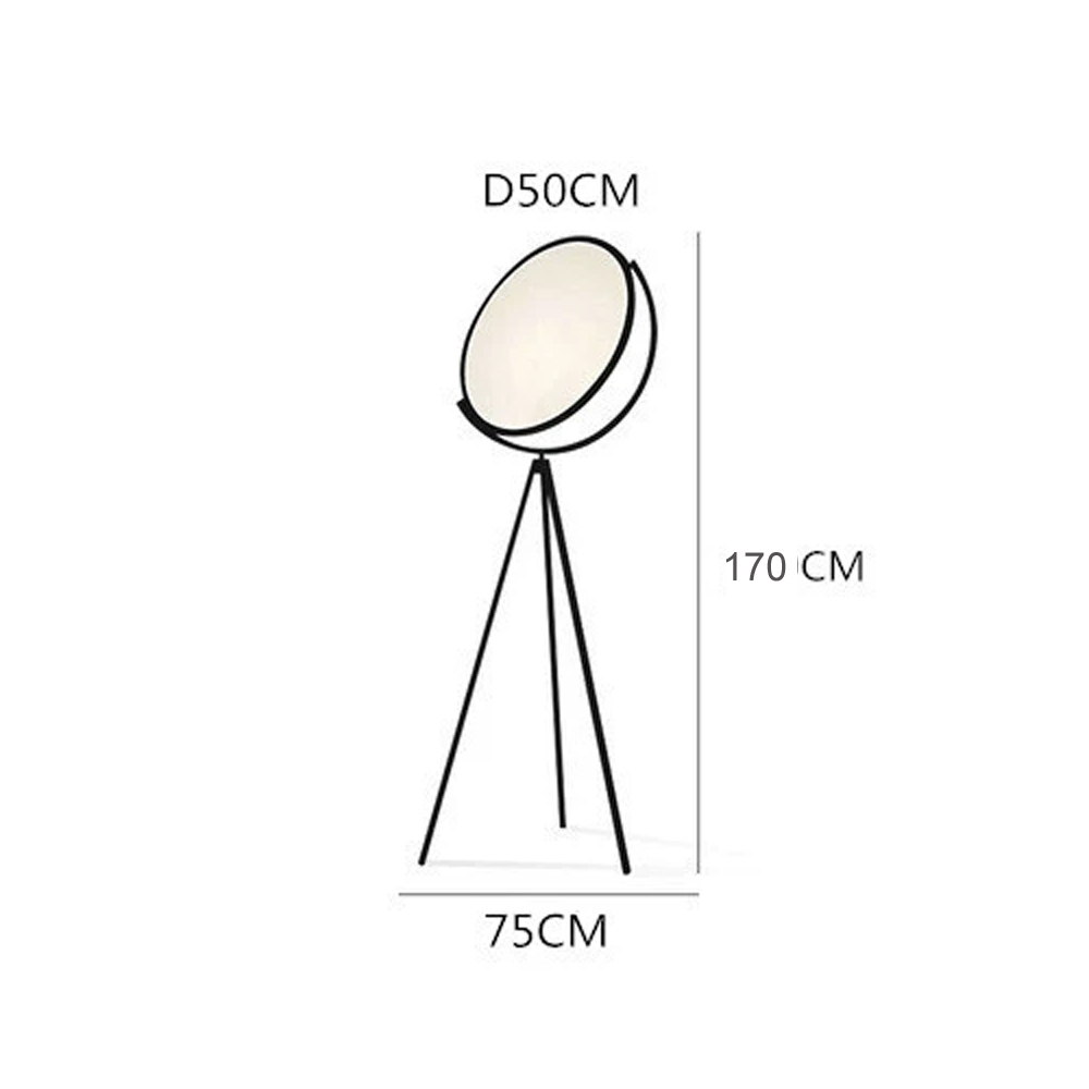 Minimalist Tripod Floor Lamp - Modern Home Lighting