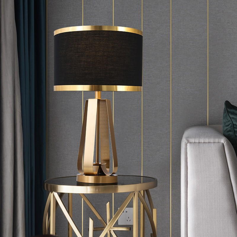 Modern Fabric Shade Table Lamp