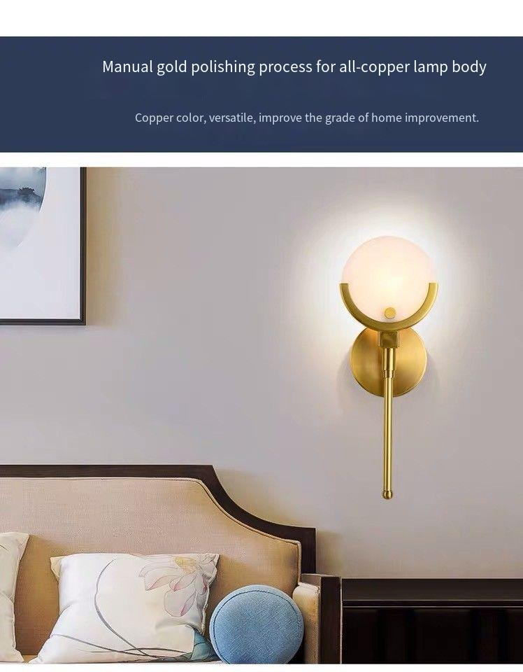 Luxury Gold - Ring Resin Wall Lamp: Illuminate Space with Artistic Aesthetics