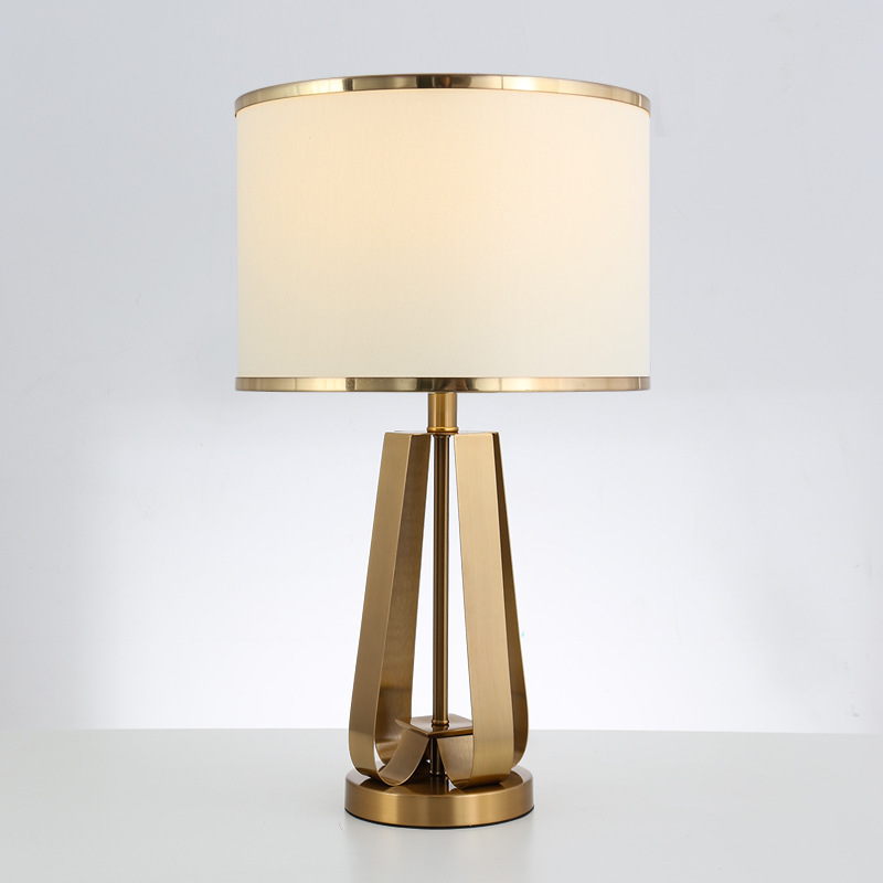 Modern Fabric Shade Table Lamp
