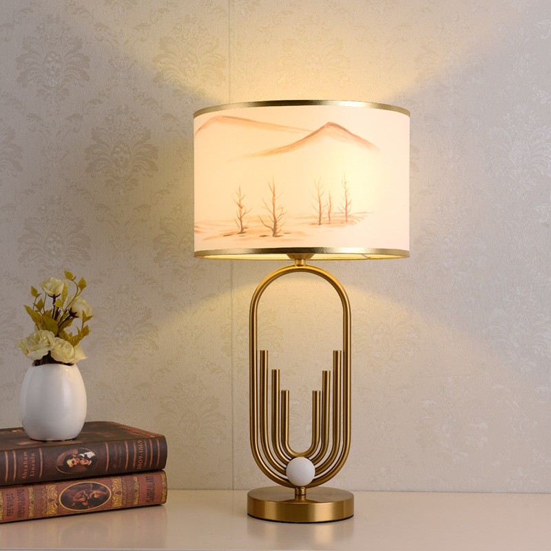 Odin Parker Poem Table Lamp