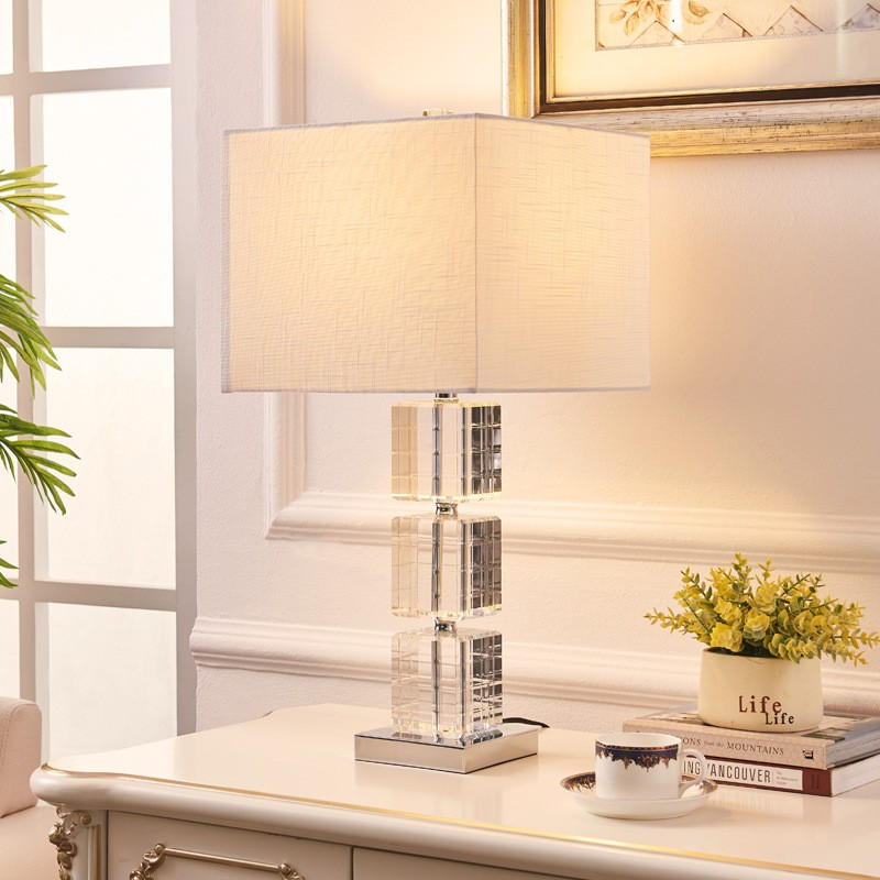 Luxury Crystal Column Table Lamp: An Elegant Lighting Choice to Redefine Spaces