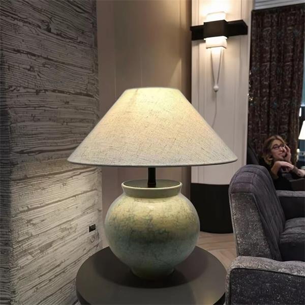 USA Home Table Lamps Wabi - Sabi Ceramic Table Lamp | 400mm Shade