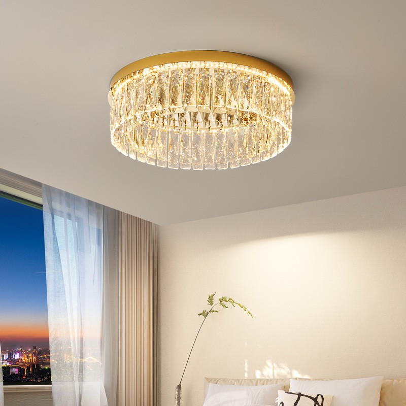 Eclat Crystal Rectangular Ceiling Light Collection