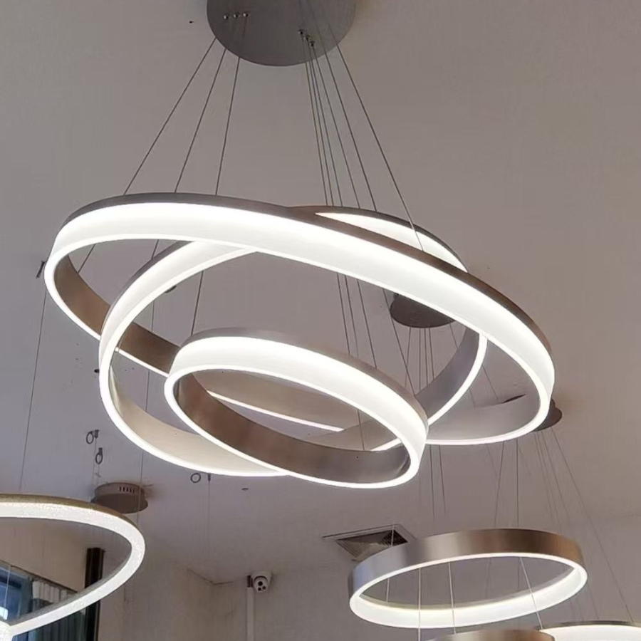 Modern Circular - Ring LED Chandelier: Redefining Spatial Aesthetics