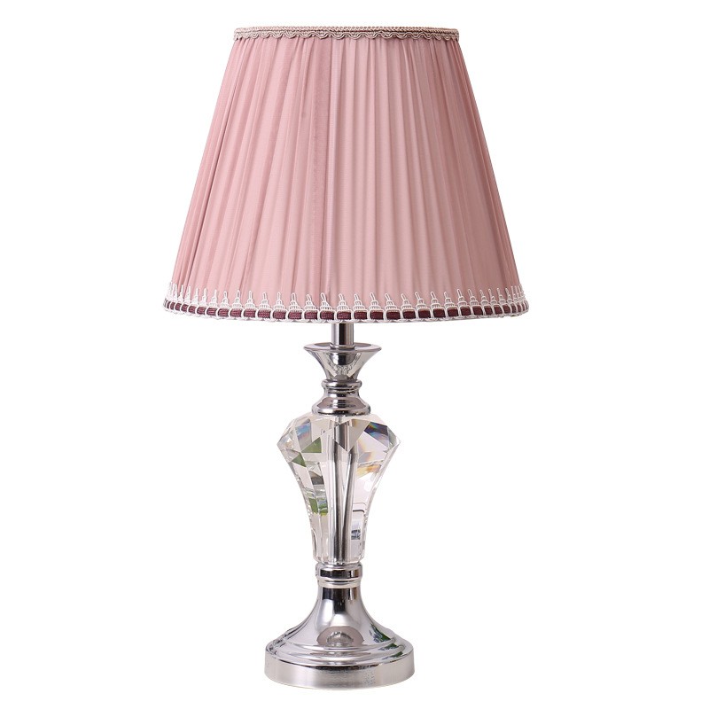 Elegant Crystal - Column Table Lamp: Artistic Light - Shadow Ambiance for Home Decor