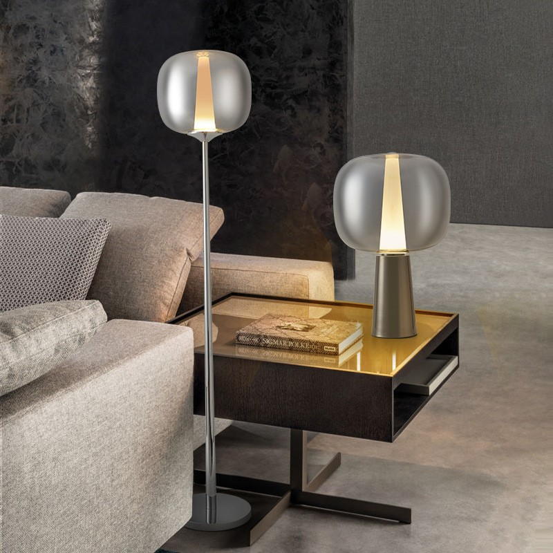 Metallic Globe Table Lamp: Luxe Geometry & Ambient Elegance