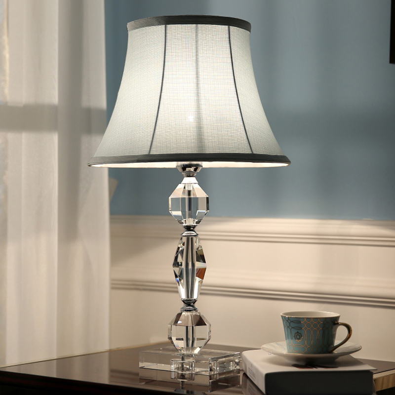 Elegant Crystal Table Lamp: Timeless Luxury for Refined Interiors
