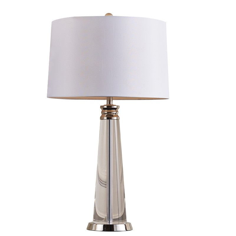 Luxury Crystal-Metal Table Lamp: Timeless Elegance for Sophisticated Interiors