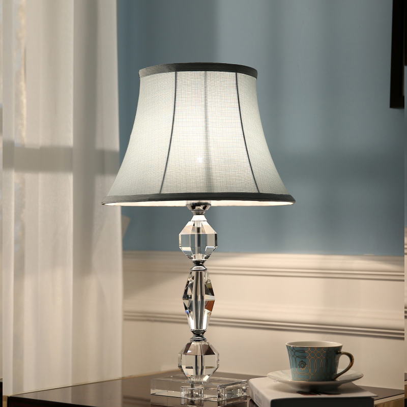 Elegant Crystal Table Lamp: Timeless Luxury for Refined Interiors