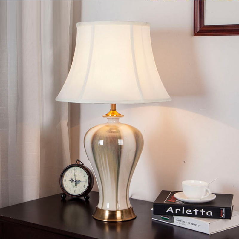 Elegant Chinese - Style Ceramic Table Lamp: Timeless Charm for Your Home