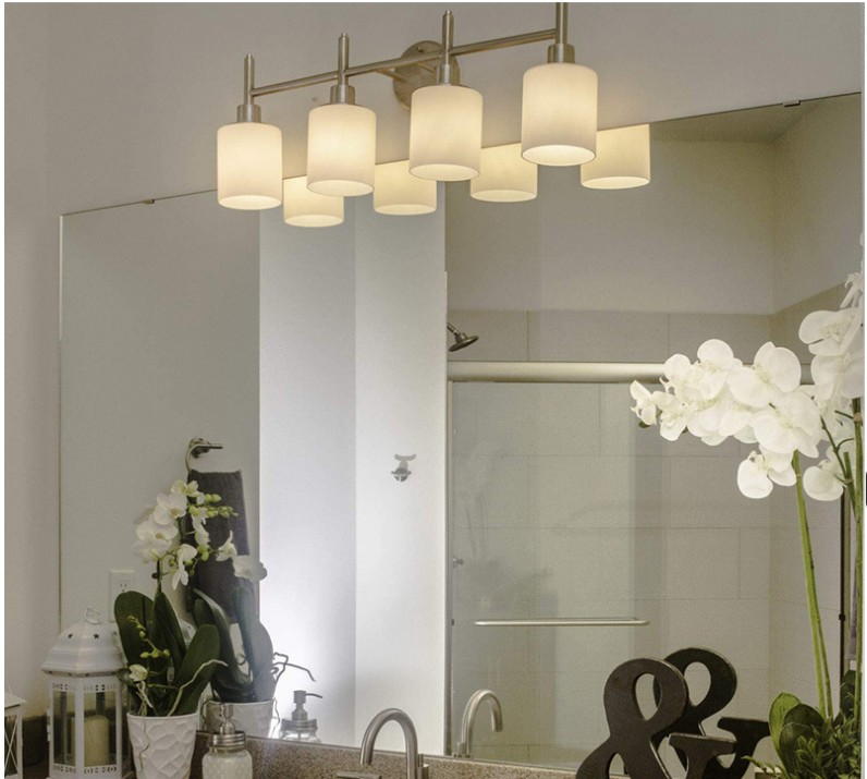 Modern Bathroom Vanity Light Fixture - Wall Sconce for Mirror
