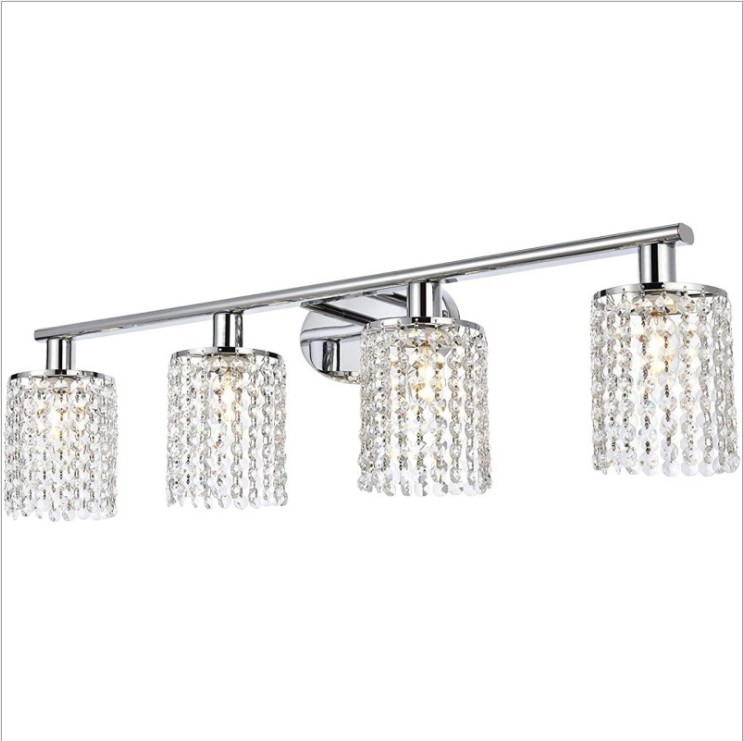 Modern Crystal Vanity Wall Sconce for Bathroom & Bedroom